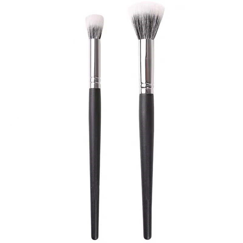 Ultra-Soft Face Makeup Brush - Double Layer for Natural Blush Glow