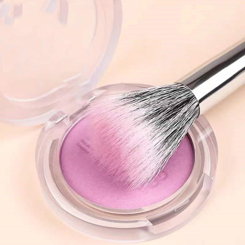 Ultra-Soft Face Makeup Brush - Double Layer for Natural Blush Glow