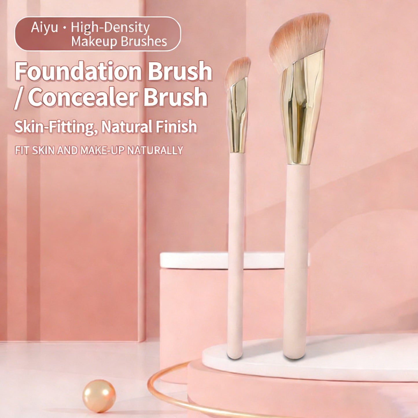 Selena Fingertip Precision Brush – For Seamless Foundation & Concealer