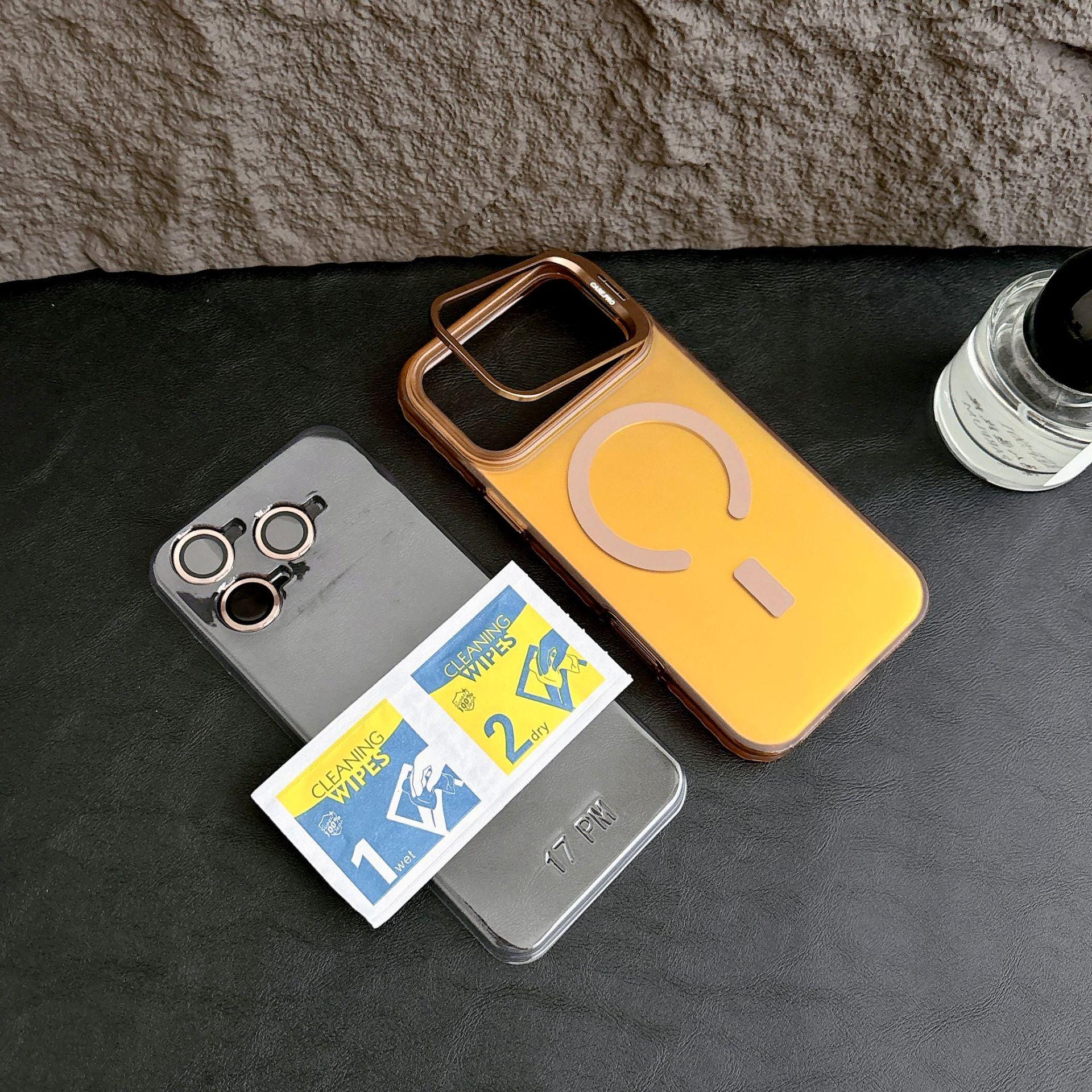 MagSafe Camera Kickstand iPhone 16 Pro Max Case. Built-in Lens Protector. Full Body Shockproof IMD Cover for iPhone 15, 14.