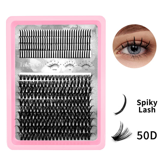 Spiky Fairy 30D Lash Book | Western Style DIY Cluster Lashes