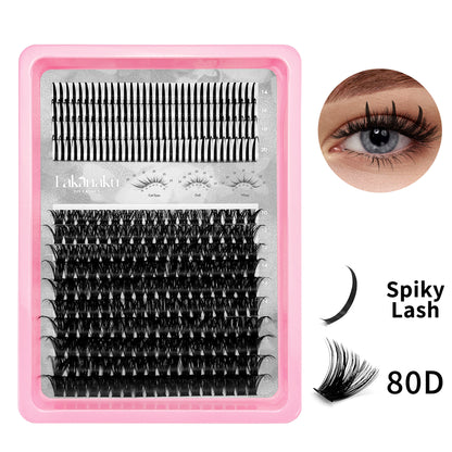 Spiky Fairy 30D Lash Book | Western Style DIY Cluster Lashes