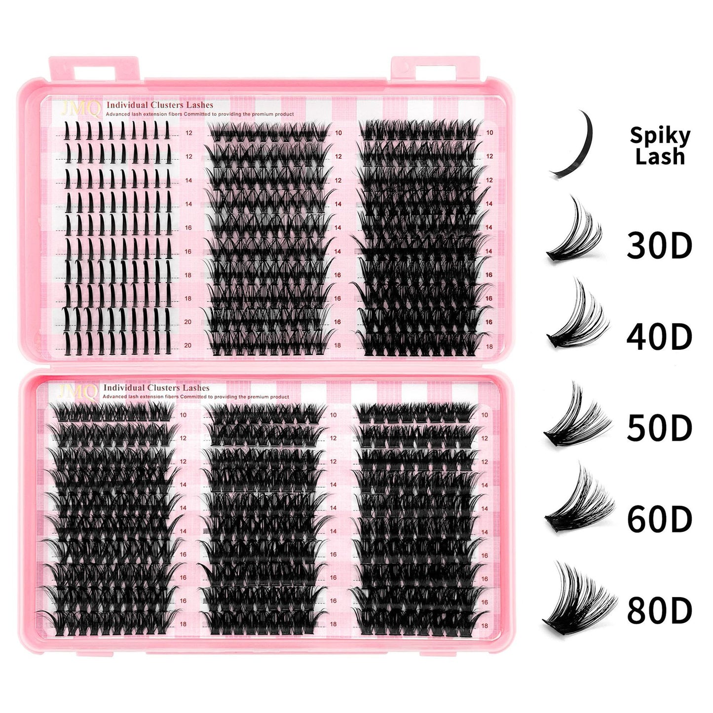 Spiky Fairy 30D Lash Book | Western Style DIY Cluster Lashes