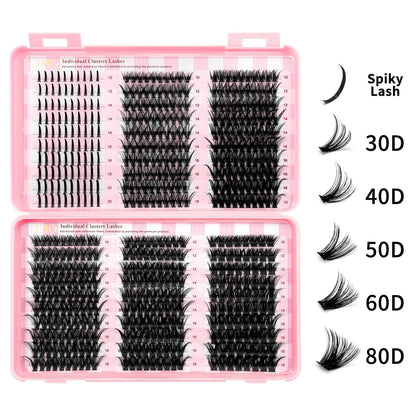 Spiky Fairy 30D Lash Book | Western Style DIY Cluster Lashes