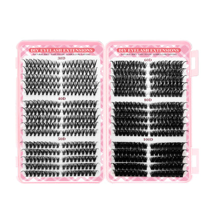 Spiky Fairy 30D Lash Book | Western Style DIY Cluster Lashes