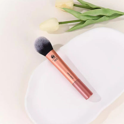 Professional Multi-Tasking Makeup Brush – The All-in-One Tool for Contour, Blush & Setting Powder