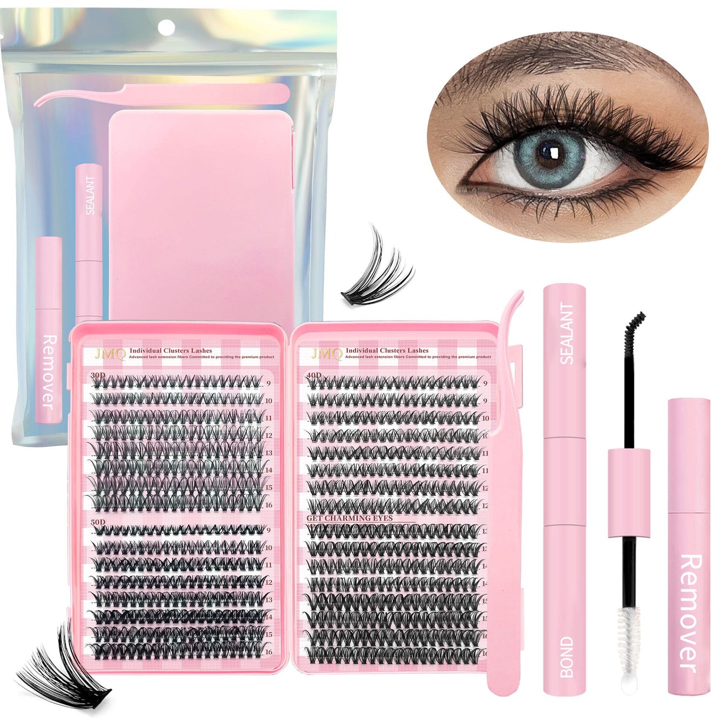 Spiky Fairy 30D Lash Book | Western Style DIY Cluster Lashes