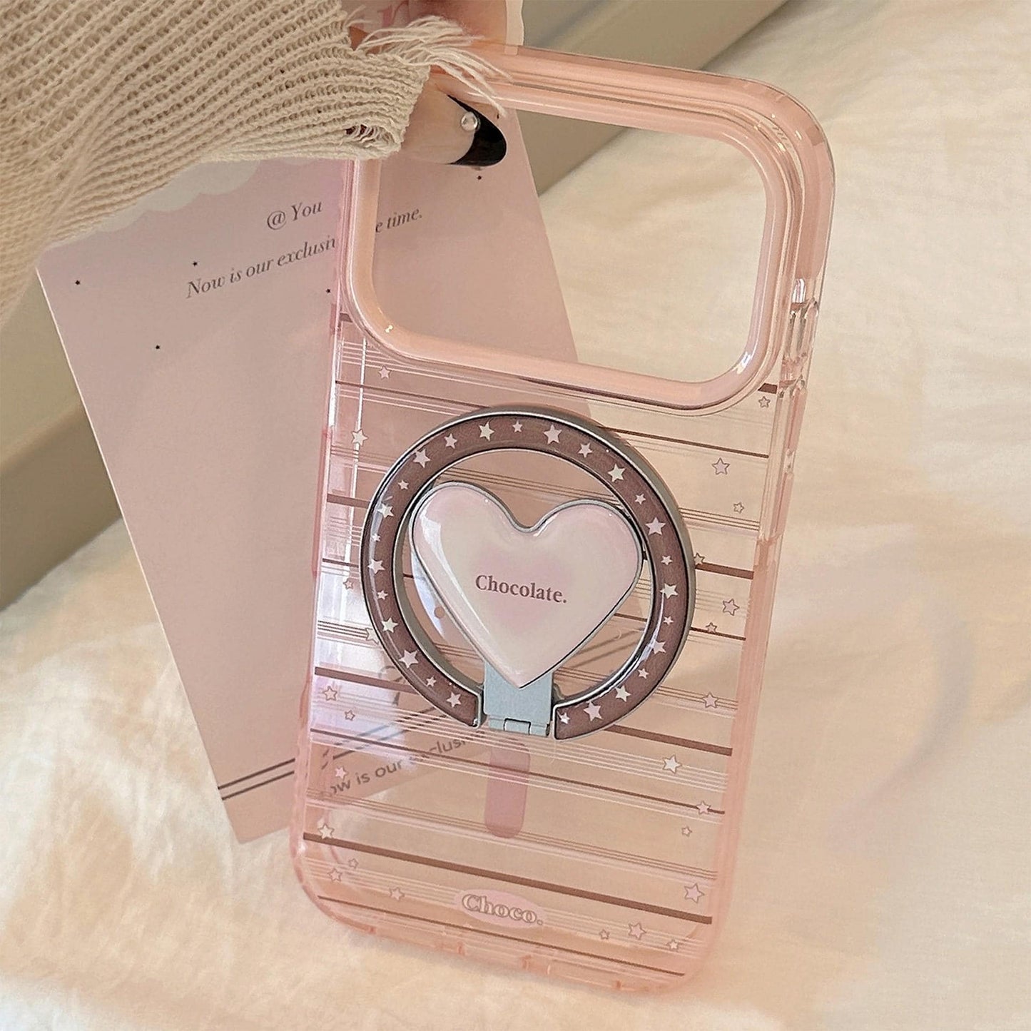 Y2K Star & Heart MagSafe iPhone 16 Pro Max Case. Clear Magnetic Kickstand. Acubi Aesthetic Graffiti Star Cover. Cute Gift for 15 14.