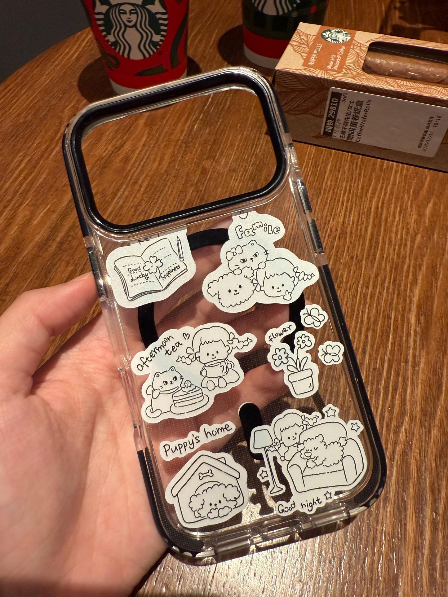 MagSafe Minimalist Dog iPhone 16 Pro Max Case. 360 Rotatable Kickstand. Cute Line Art Puppy Cover. Magnetic Grip for iPhone 15 13 12.