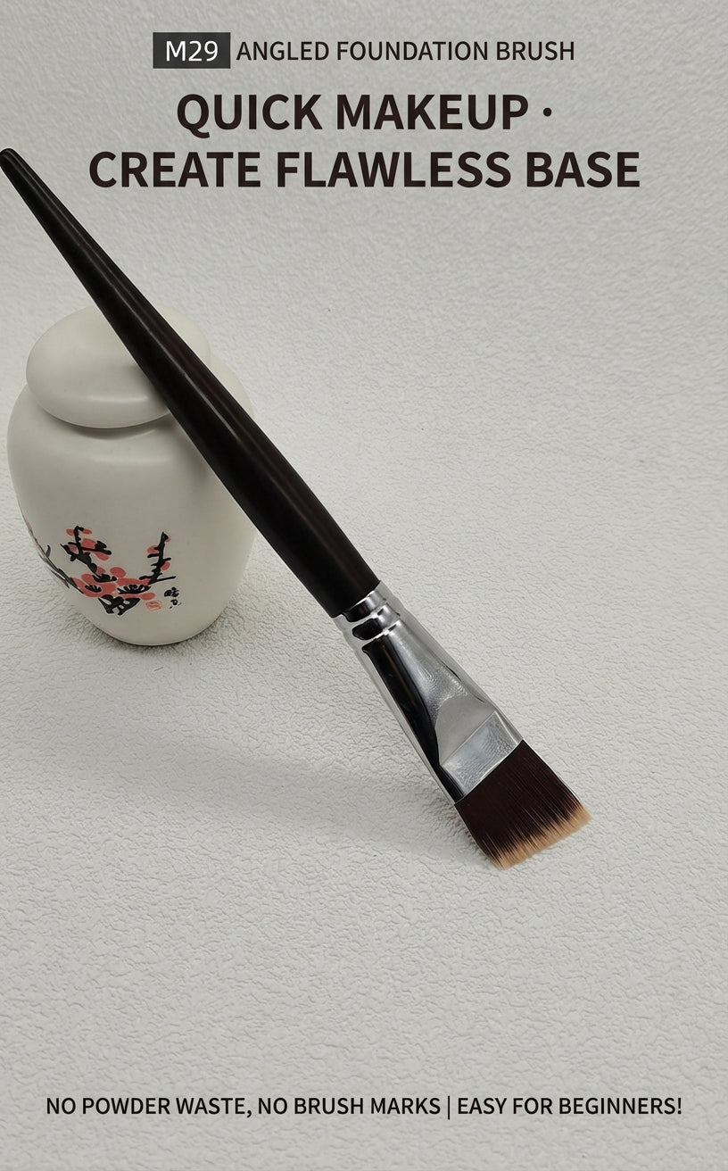 M29 Angled Foundation Brush for Liquid, Cream, & BB Cream